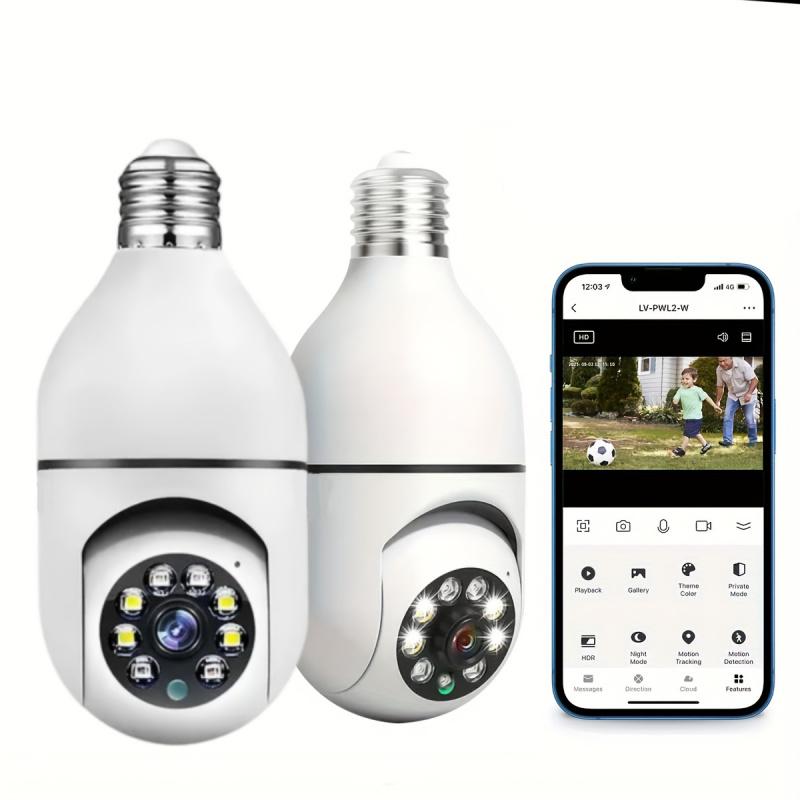 💡 LightCam360™ – Segurança Inteligente 360° com Visão Noturna